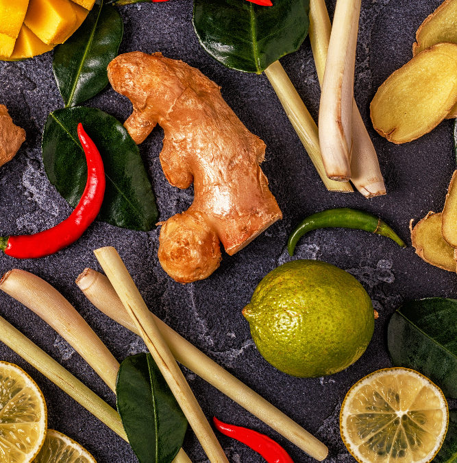 La influencia africana en la gastronomía del Caribe.