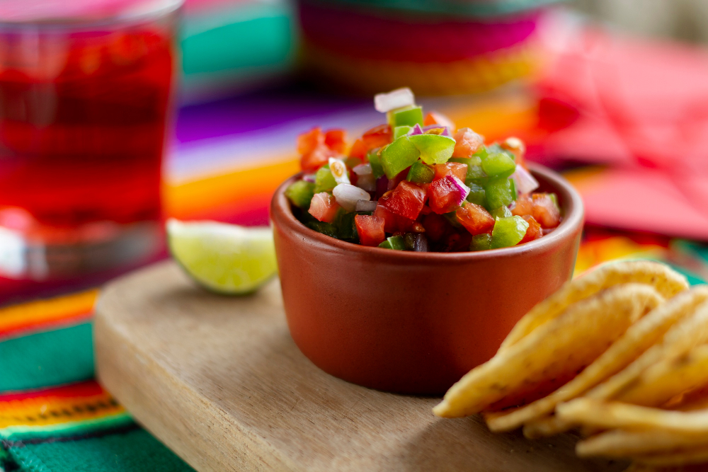 El pico de gallo mexicano en las Franquicias Caribeñas Aires de Trapiche